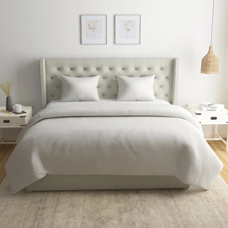 بونتو طقم غطاء لحاف ساتان إمبراطوري  خيط من إيطاليان كومفورت  قطع